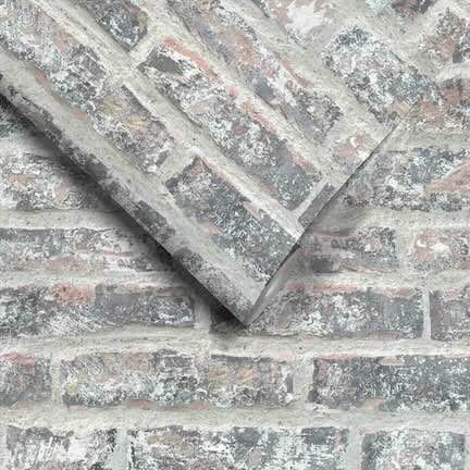 Brick and stone effect hallway wallpaper – click to view Brick and Stone Hallway Wallpaper