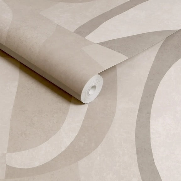 Shop Neutral Wallpaper Collection - neutral Geometric design wallpaper roll by Next at home