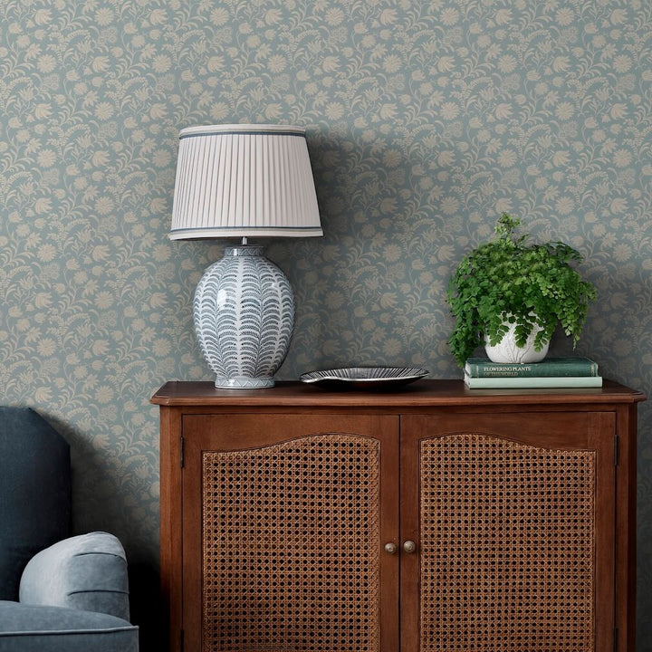 Laura Ashley Hemingway Seaspray Wallpaper