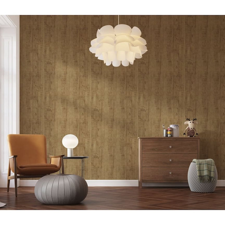 Arthouse Luxe Timber Gold Wallpaper