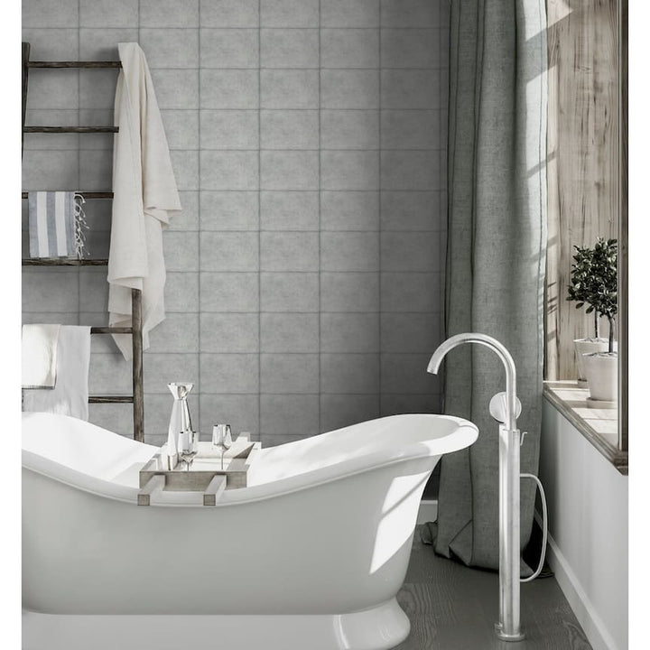 Arthouse Urban Block Grey Wallpaper