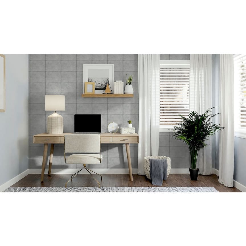 Arthouse Urban Block Grey Wallpaper