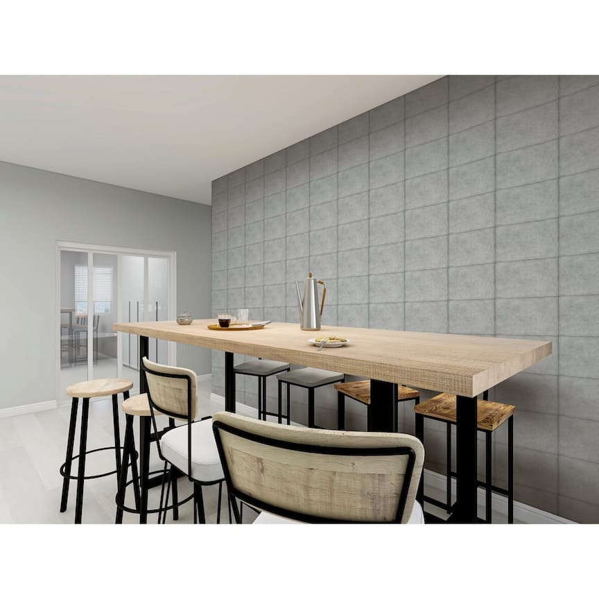 Arthouse Urban Block Grey Wallpaper