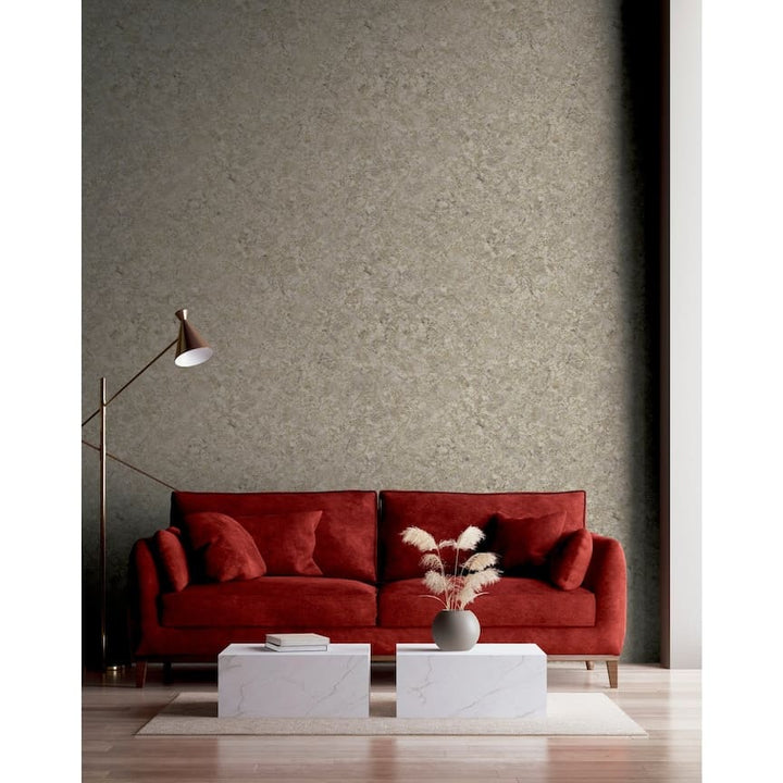 Arthouse Textured Marble Cappuccino / Gold Wallpaper