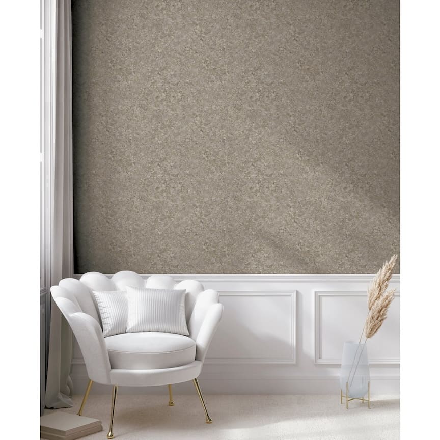 Arthouse Textured Marble Cappuccino / Gold Wallpaper