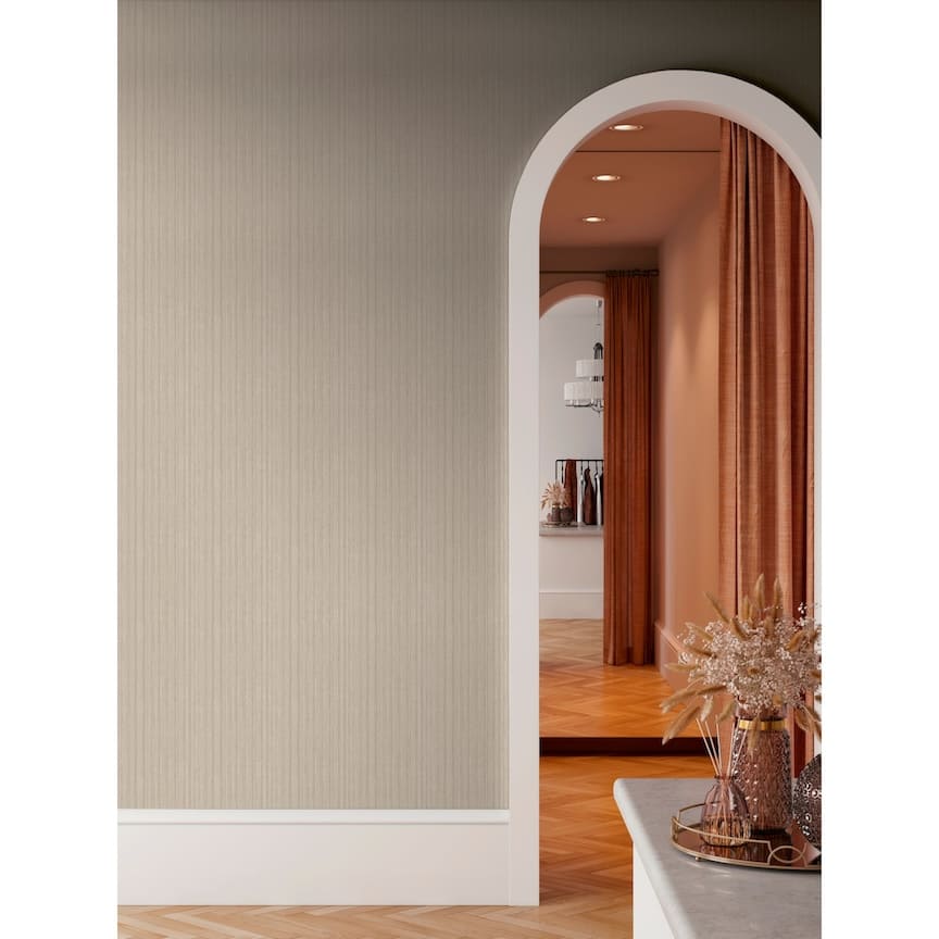 Arthouse Silk Cascade Latte Wallpaper