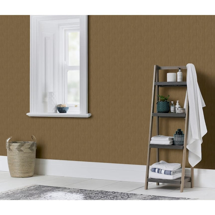 Arthouse Silk Cascade Antique Gold Wallpaper