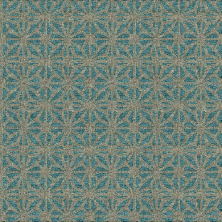 Arthouse Moorish Mosaic Deep Teal / Gold Wallpaper