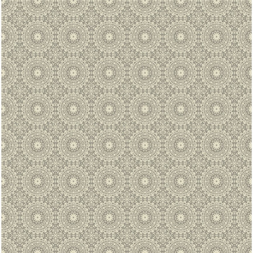 Arthouse Symmetrical Chic Champagne and Silver Wallpaper