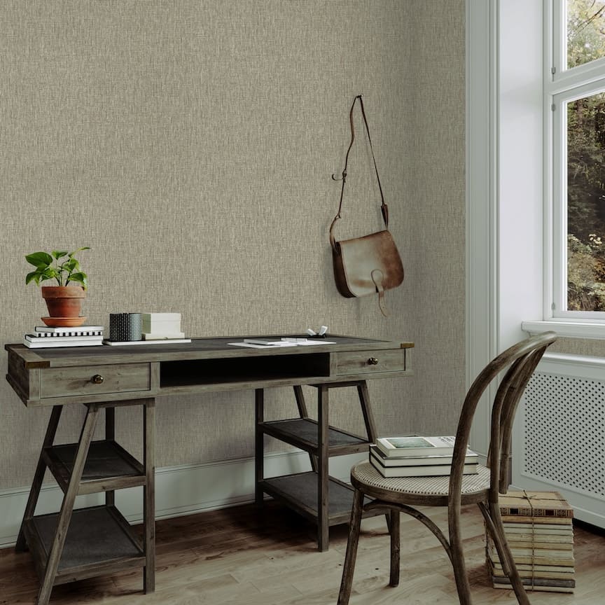 Arthouse Urban Weave Hessian Wallpaper