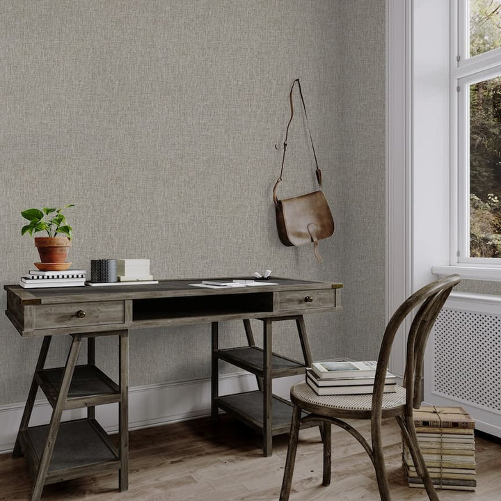 Arthouse Urban Weave Taupe Wallpaper