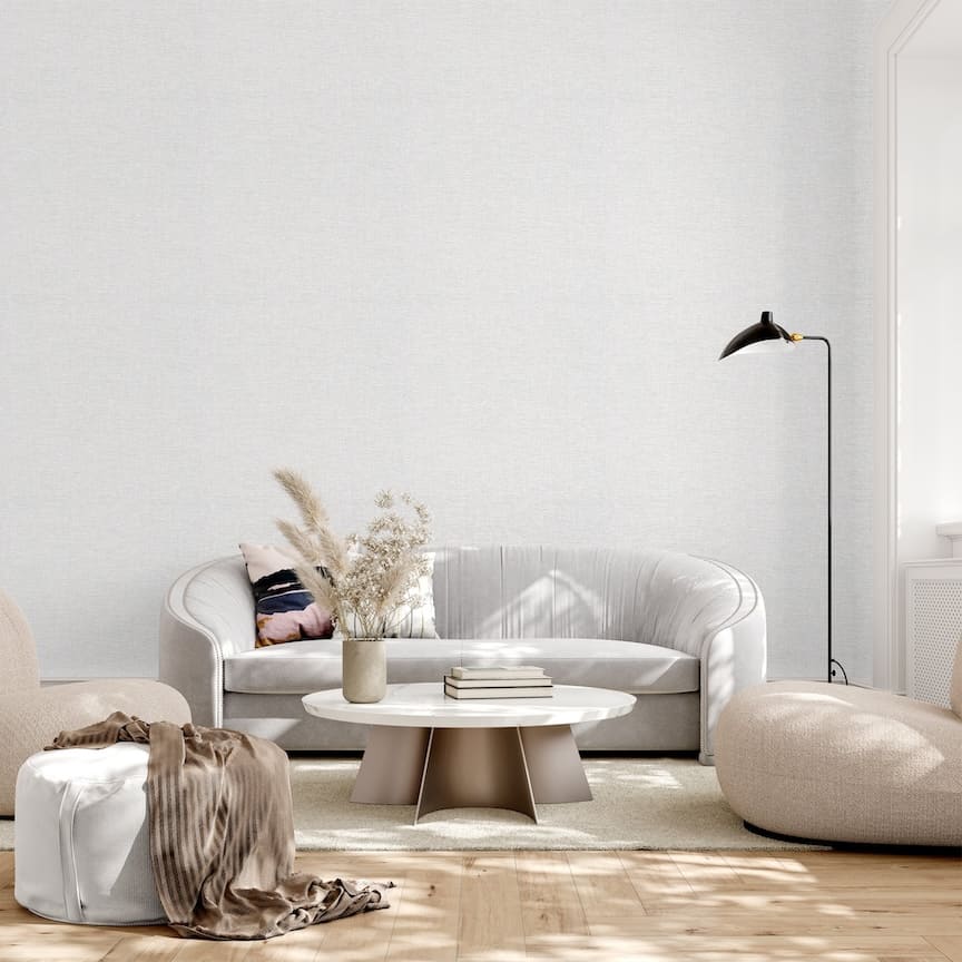 Arthouse Urban Weave Light Grey Wallpaper