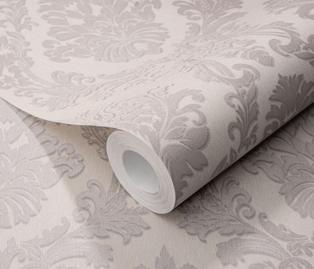 Erismann Versailles Carre Grey Wallpaper