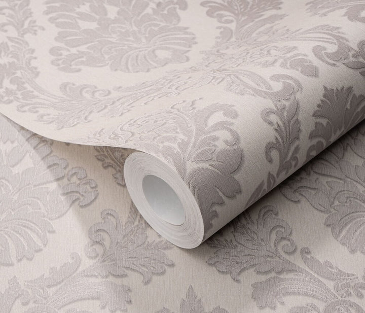 Erismann Versailles Carre Grey Wallpaper
