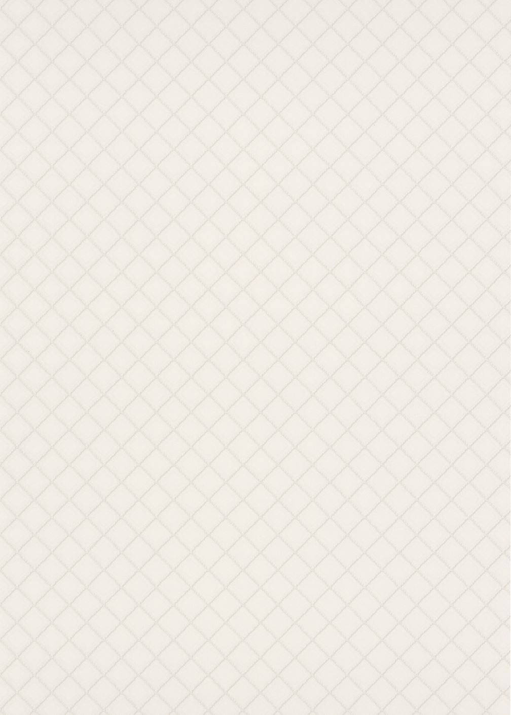 Erismann Versailles Quilted Faux Cream Leather Wallpaper