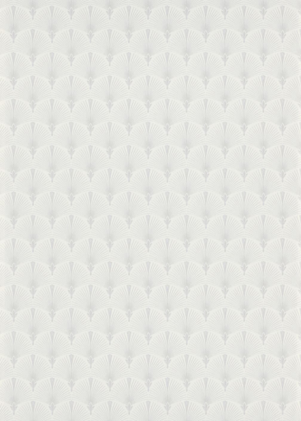 Erismann Versailles Arch Fan Art Deco Silver/Grey Wallpaper