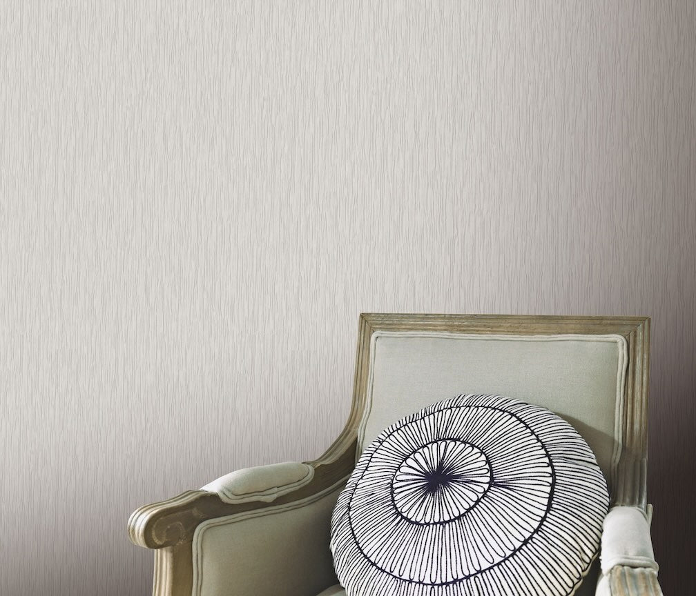 Erismann Versailles Taupe Luxe Fabric Wallpaper