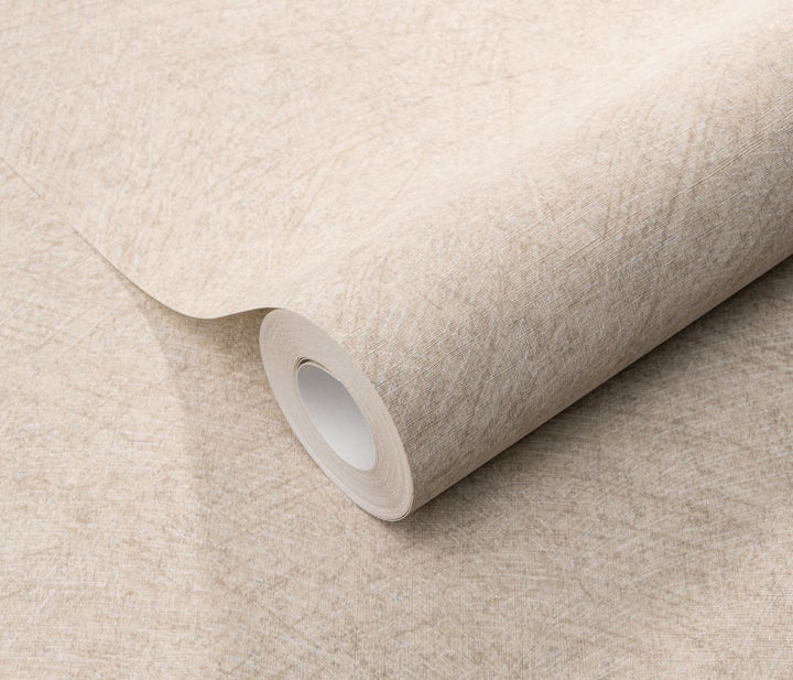 Erismann Flair Semi Plain Cream Vinyl Wallpaper
