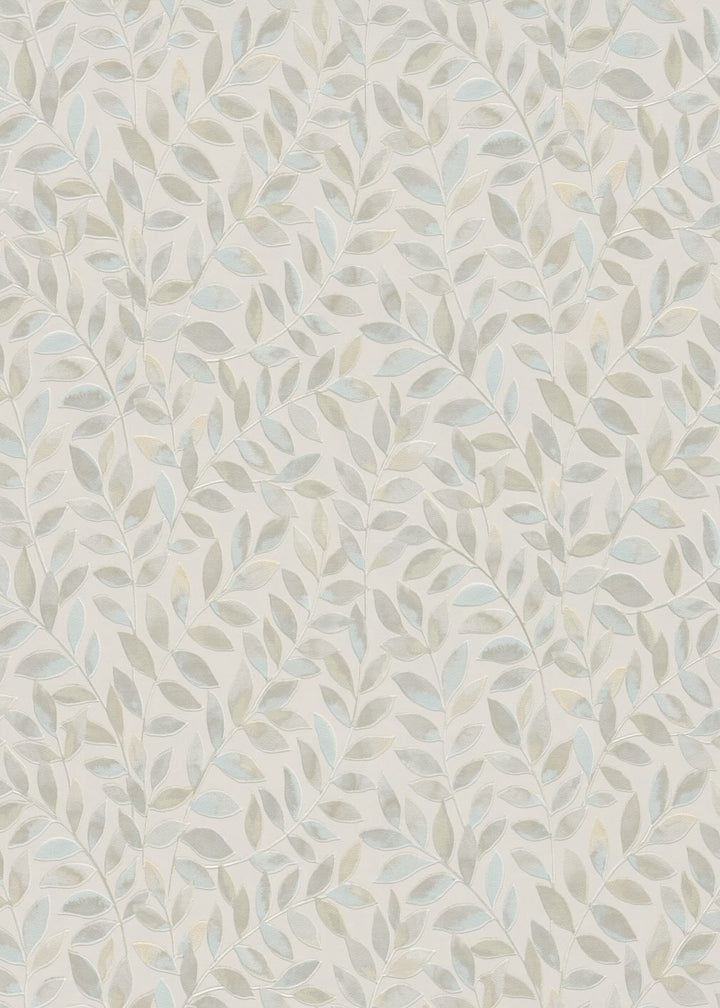 Erismann Ameroso Leaf Beige Blown Vinyl Wallpaper