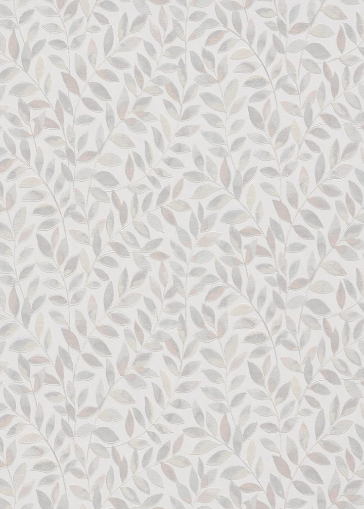 Erismann Ameroso Leaf Grey Blown Vinyl Wallpaper