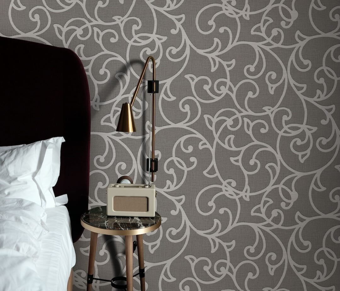 Erismann Forte Geometric Brown Wallpaper