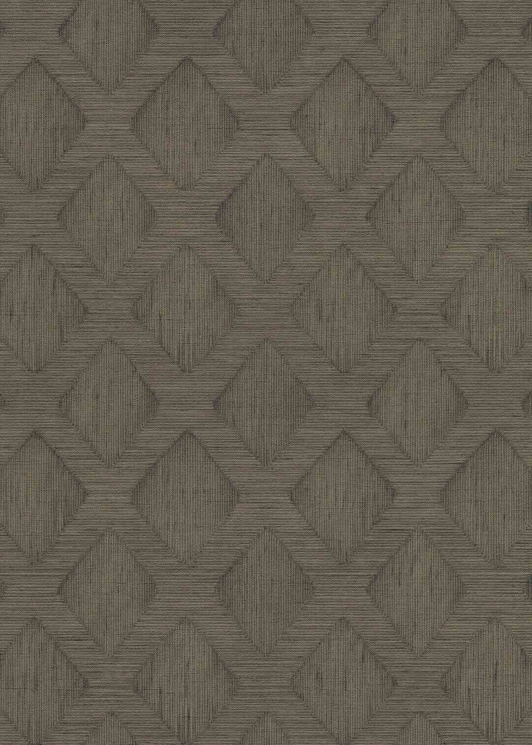 Erismann Hidden Harmony Geometric Forest Green Wallpaper