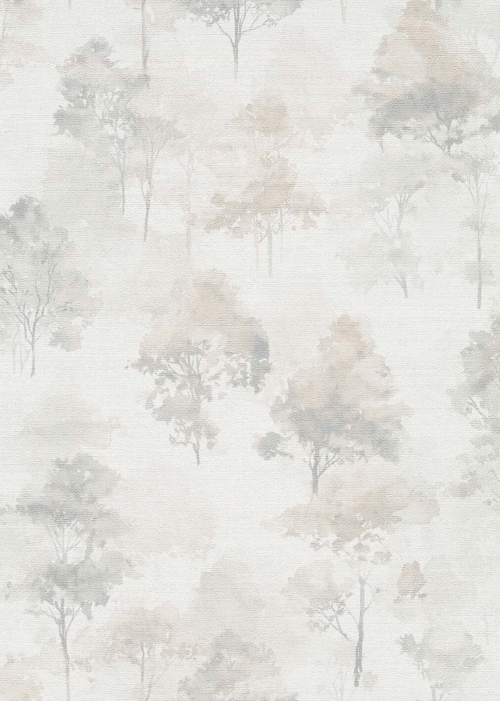 Erismann Forest Dreams Woodland Tree Taupe Wallpaper