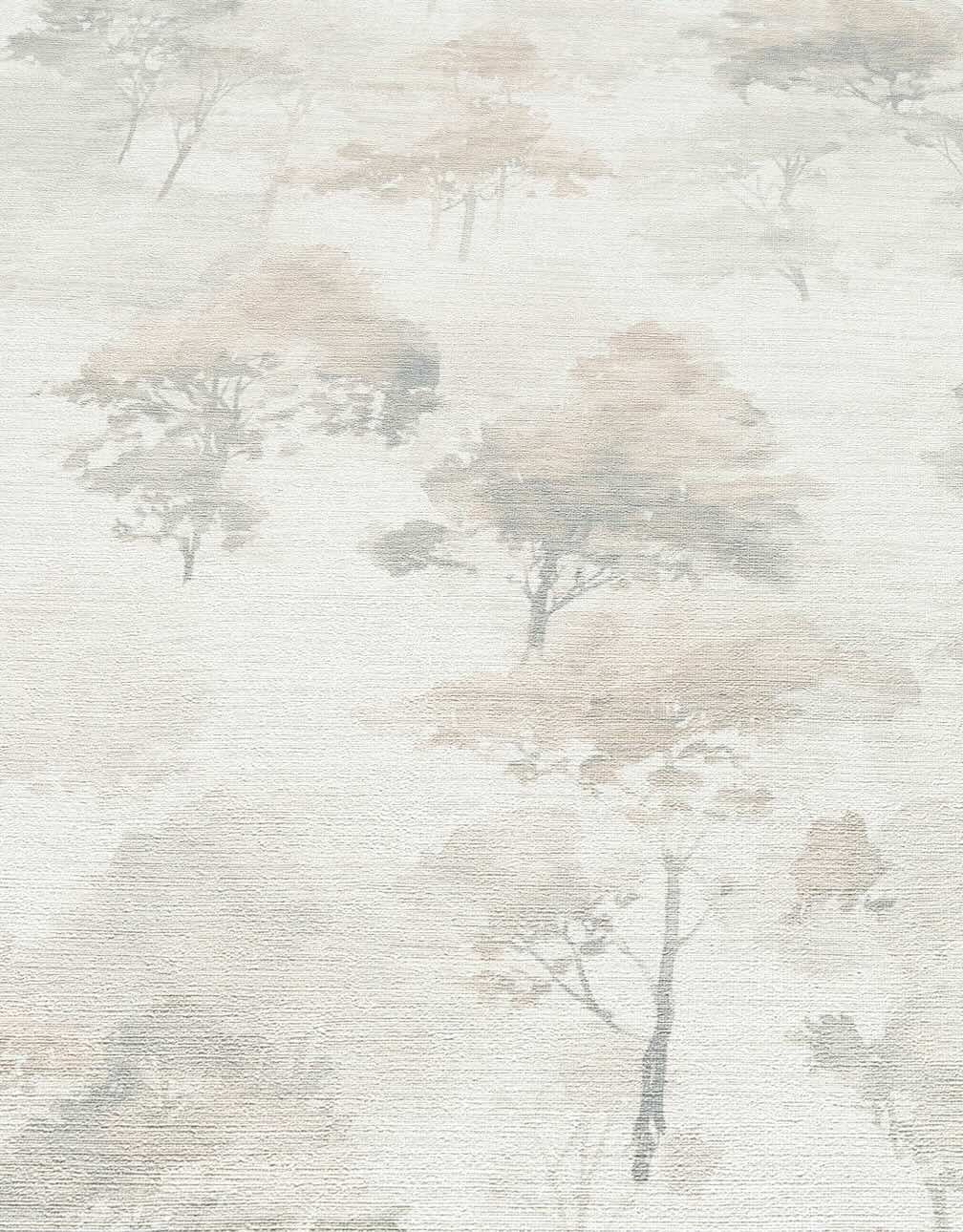 Erismann Forest Dreams Woodland Tree Taupe Wallpaper