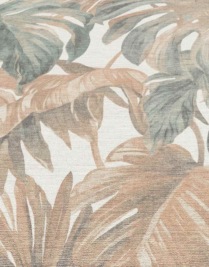 Erismann Forest Dreams Monstera Leaves Brown Wallpaper
