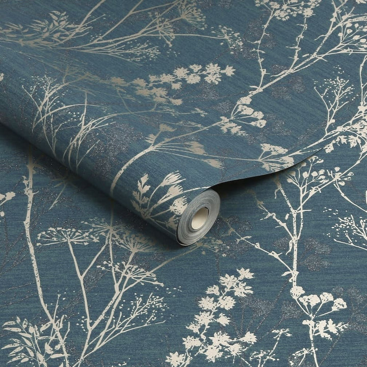 Superfresco Hedegrow Teal Wallpaper