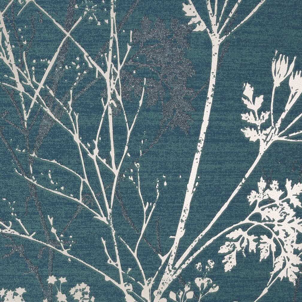 Superfresco Hedegrow Teal Wallpaper