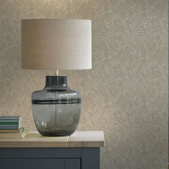 Laura Ashley Natural Barley Wallpaper