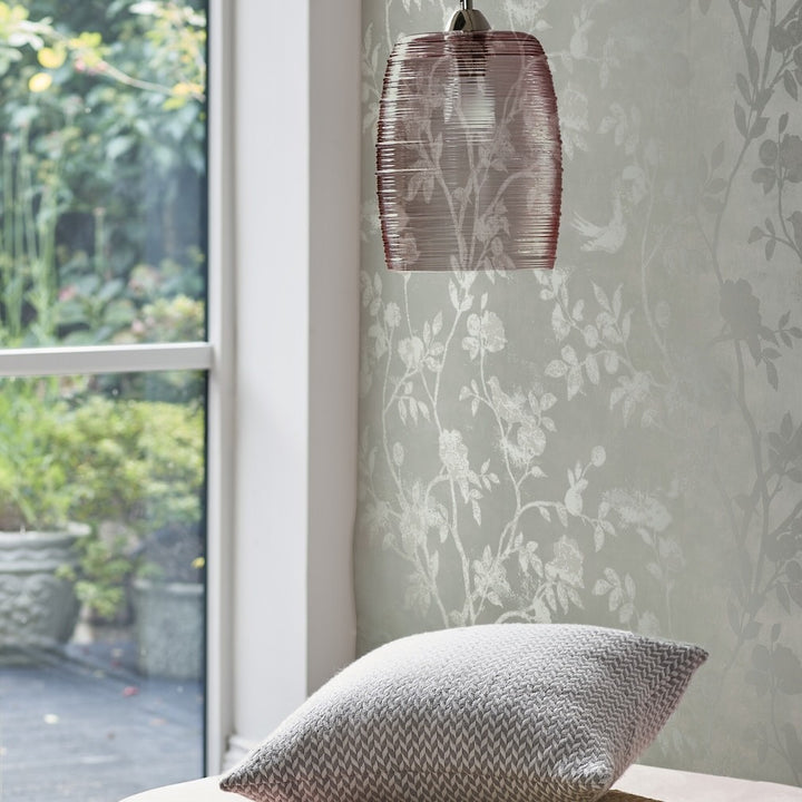 Laura Ashley Eglantine Silhouette Eau De Nil Wallpaper