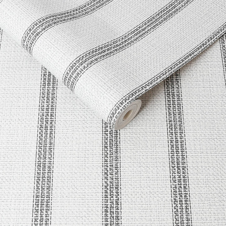 Superfresco Stripe Flat White Wallpaper