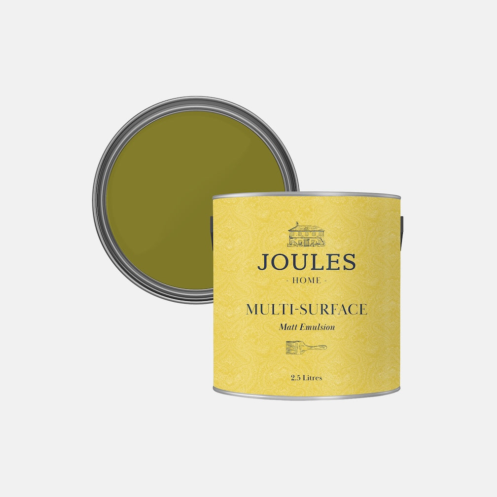 Joules Spixworth Green Multi Surface Matt Paint 2.5L
