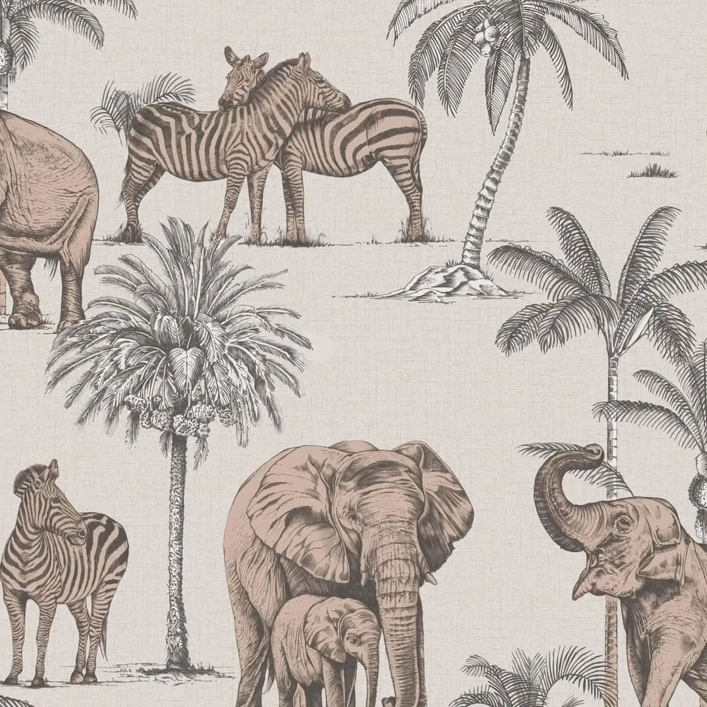 Kenya Rose Gold Wallpaper