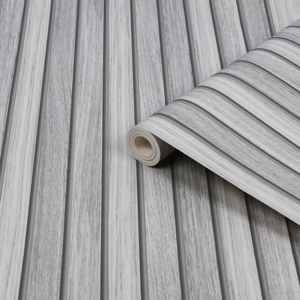 Superfresco Easy Wooden Slats Grey Wallpaper