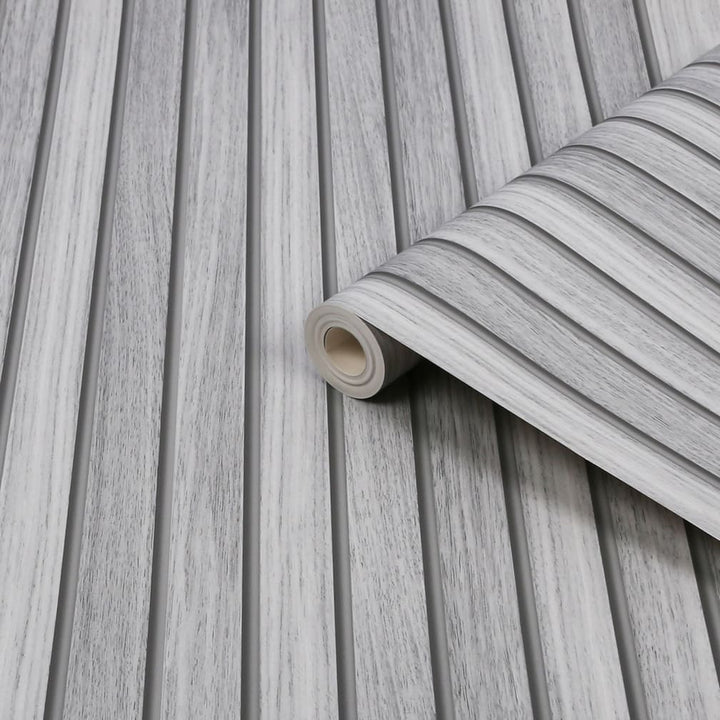 Superfresco Easy Wooden Slats Grey Wallpaper