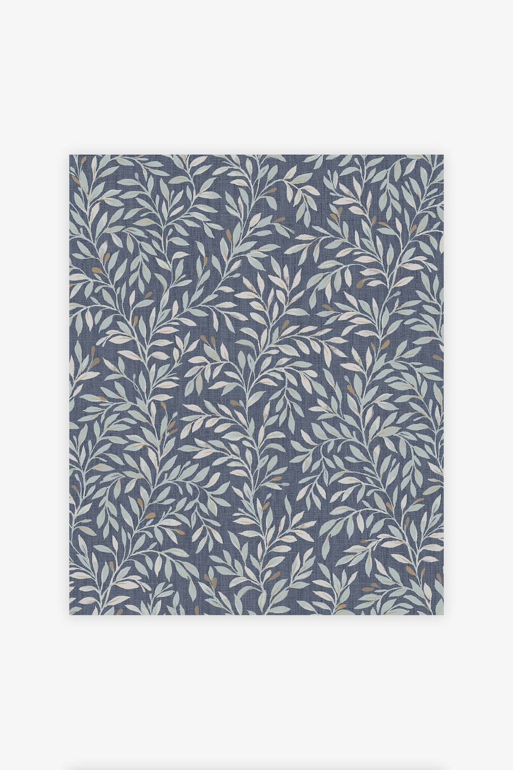 Next Ditsy Leaf Navy Wallpaper
