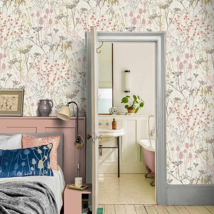 Clarissa Hulse Summer Border Shell Wallpaper