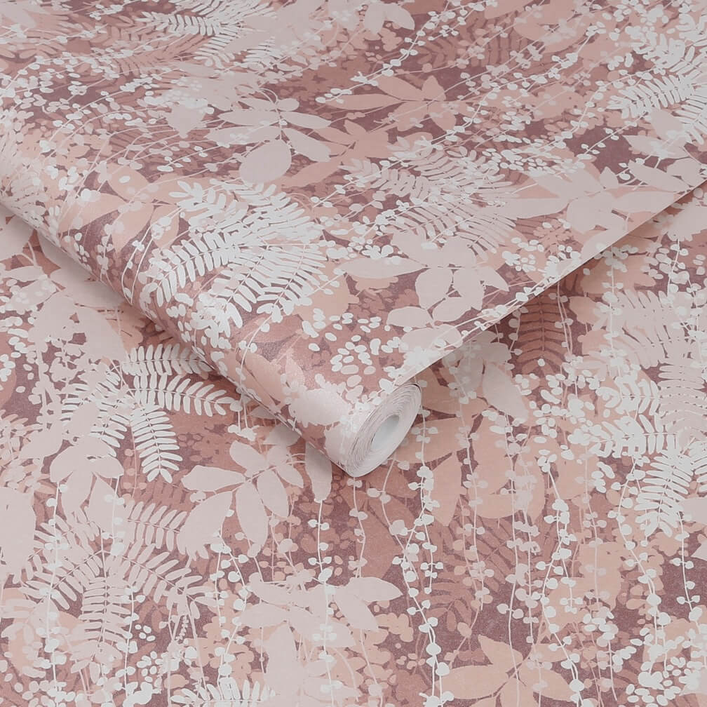Clarissa Hulse Canopy Antique Rose Wallpaper