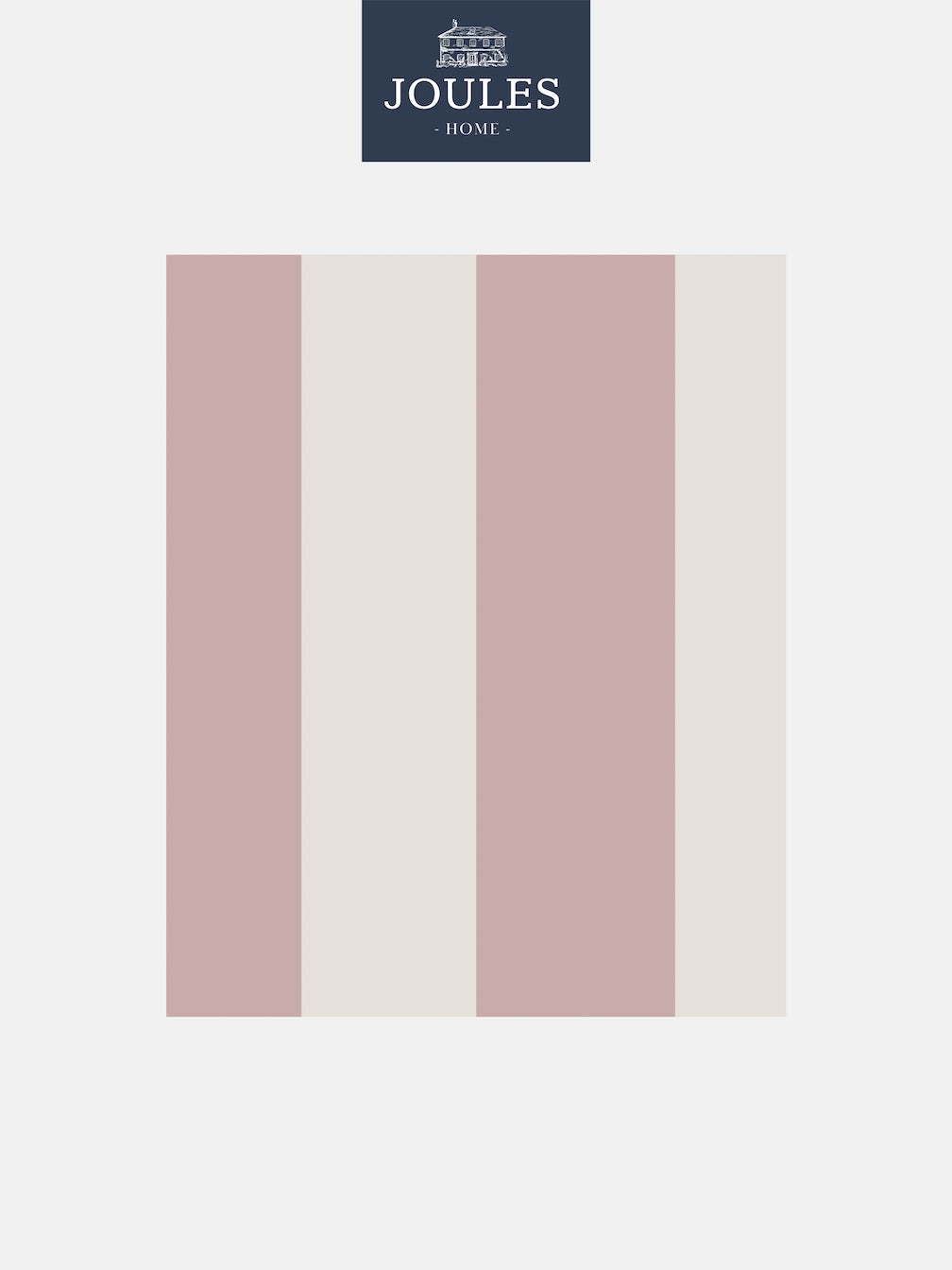 Joules Harborough Stripe Pink Wallpaper
