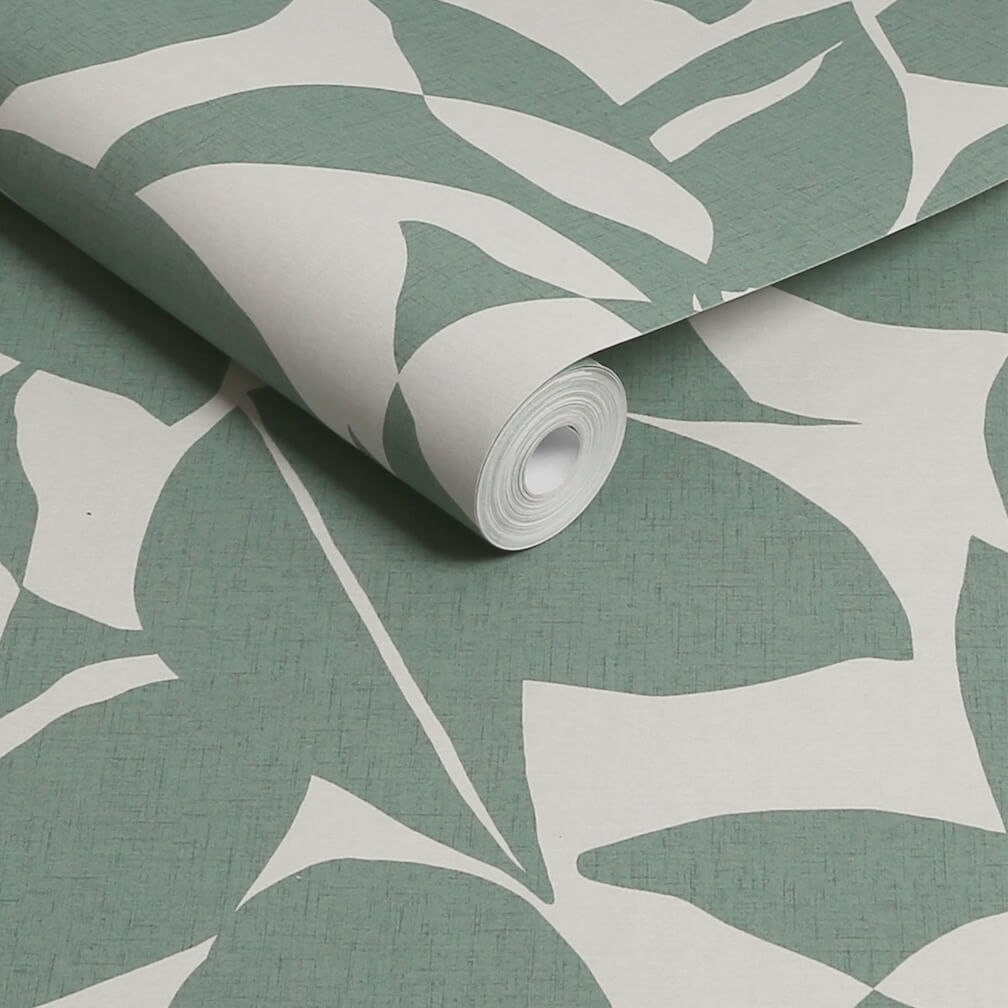 Next Art & Nature Leaf Green Wallpaper