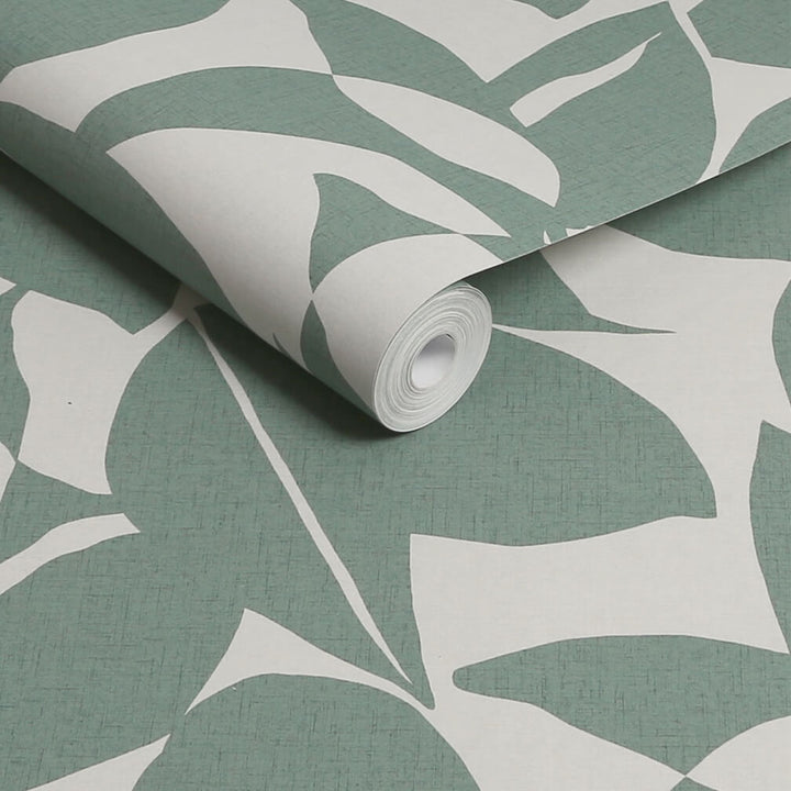 Next Art & Nature Leaf Green Wallpaper