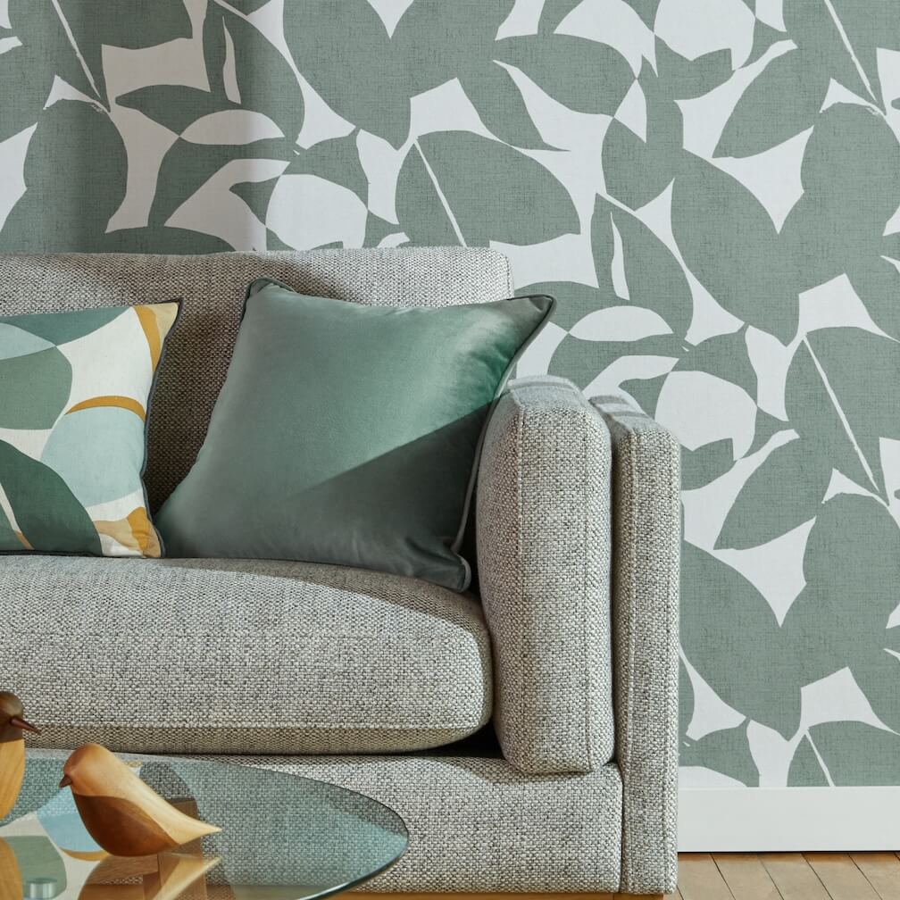 Next Art & Nature Leaf Green Wallpaper