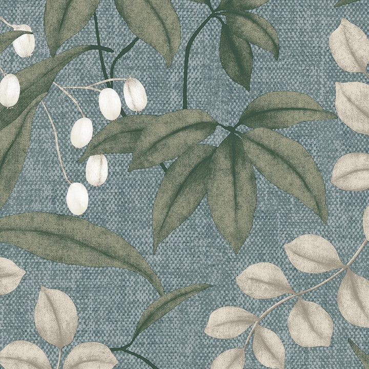 Superfresco Easy Persephone Duck Egg Wallpaper