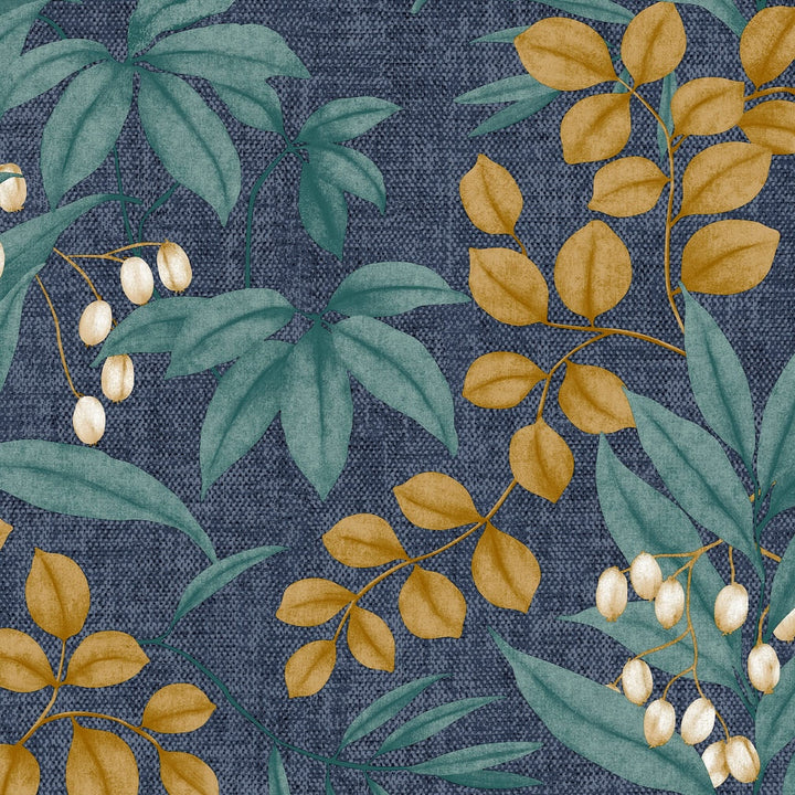 Superfresco Easy Persephone Navy Wallpaper
