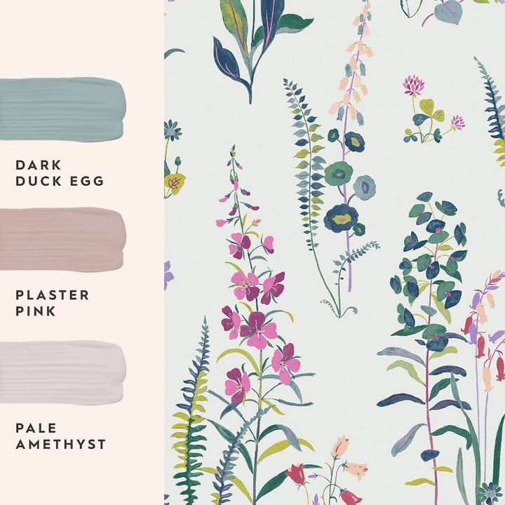 Laura Ashley Meadowville Sprigs Wallpaper