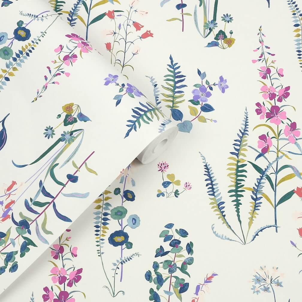 Laura Ashley Meadowville Sprigs Wallpaper