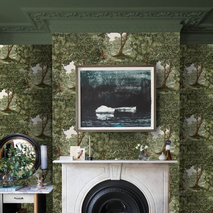 Graham & Brown Bodenham Spring Sage Wallpaper